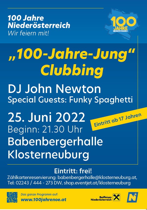 "100 Jahre Jung" - Clubbing (25.06.2022)